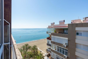 Steps away from the sand/ Malagueta beach